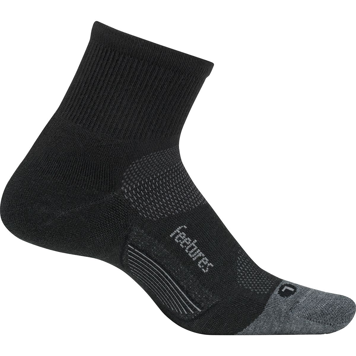 Merino 10 Cushion Quarter - Black